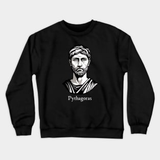 Pythagoras Mathematician math teacher gift Pythagorean theorem Crewneck Sweatshirt